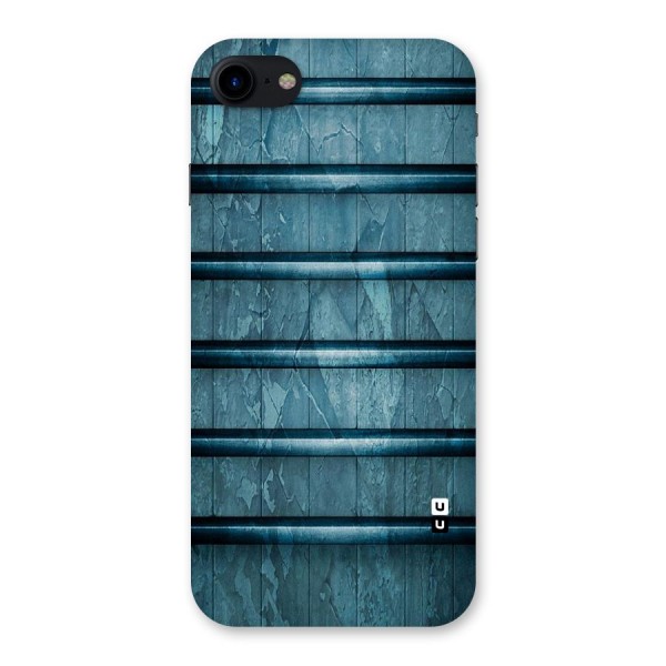 Rustic Blue Shelf Back Case for iPhone SE 2020