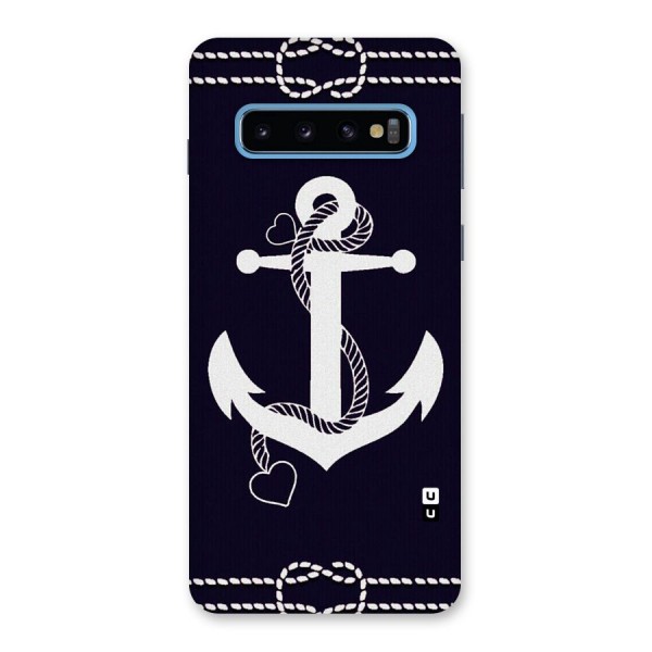 Sail Anchor Back Case for Galaxy S10