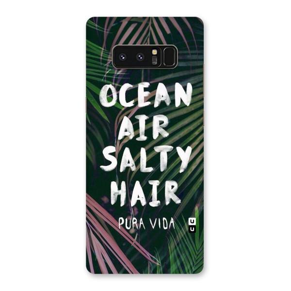 Salty Hair Back Case for Galaxy Note 8