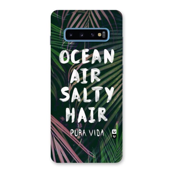 Salty Hair Back Case for Galaxy S10 Plus