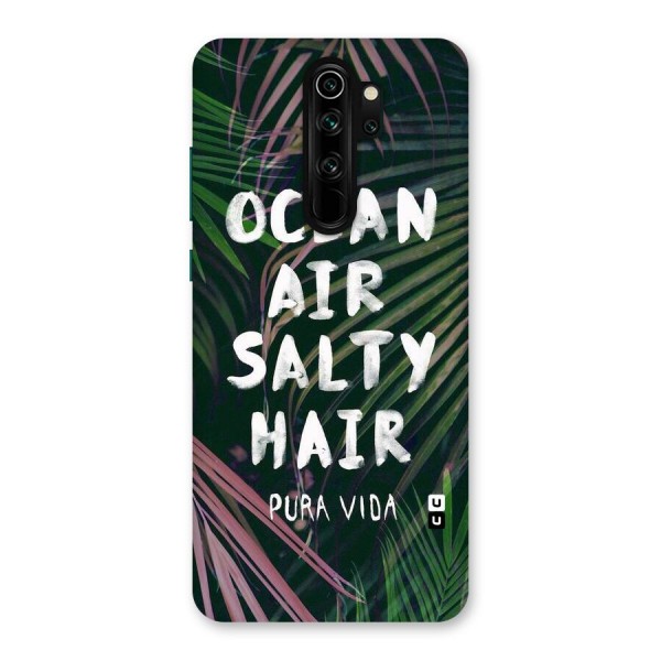 Salty Hair Back Case for Redmi Note 8 Pro