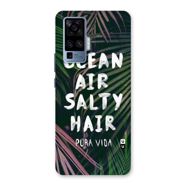 Salty Hair Back Case for Vivo X50 Pro