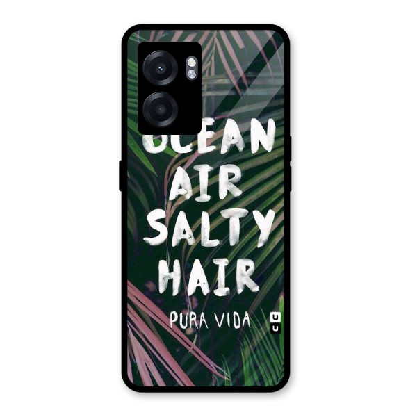 Salty Hair Glass Back Case for Oppo K10 (5G)