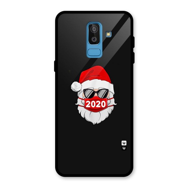 Santa 2020 Glass Back Case for Galaxy J8