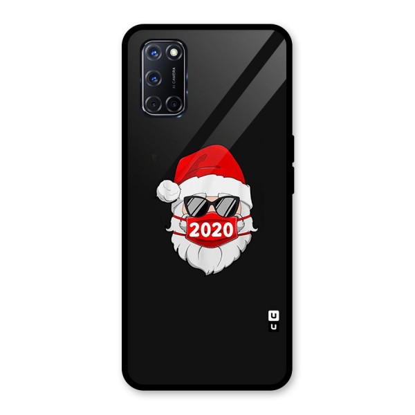 Santa 2020 Glass Back Case for Oppo A52