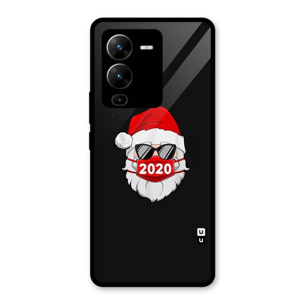 Santa 2020 Glass Back Case for Vivo V25 Pro