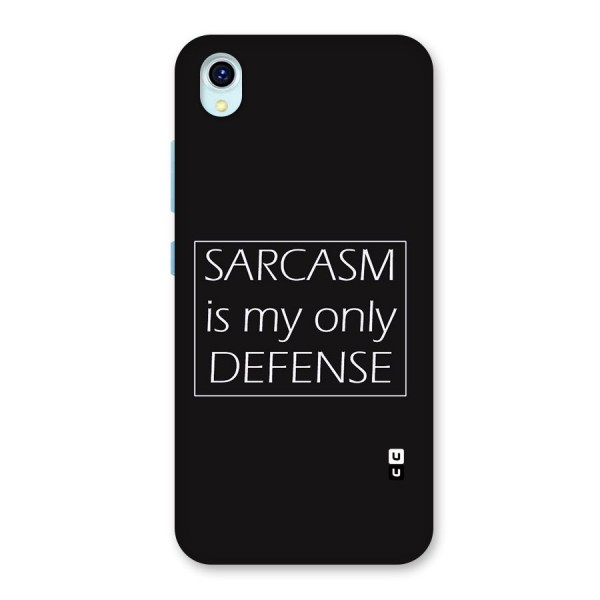 Sarcasm Defence Back Case for Vivo Y1s