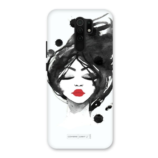 Sassy Girl Back Case for Redmi 9 Prime