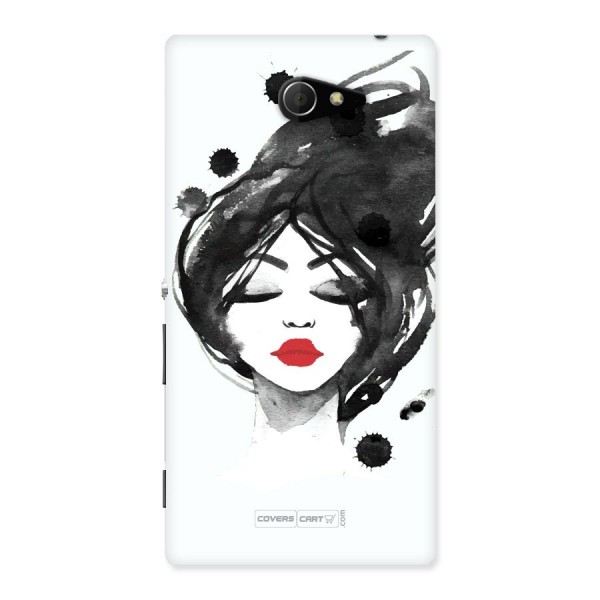 Sassy Girl Back Case for Sony Xperia M2