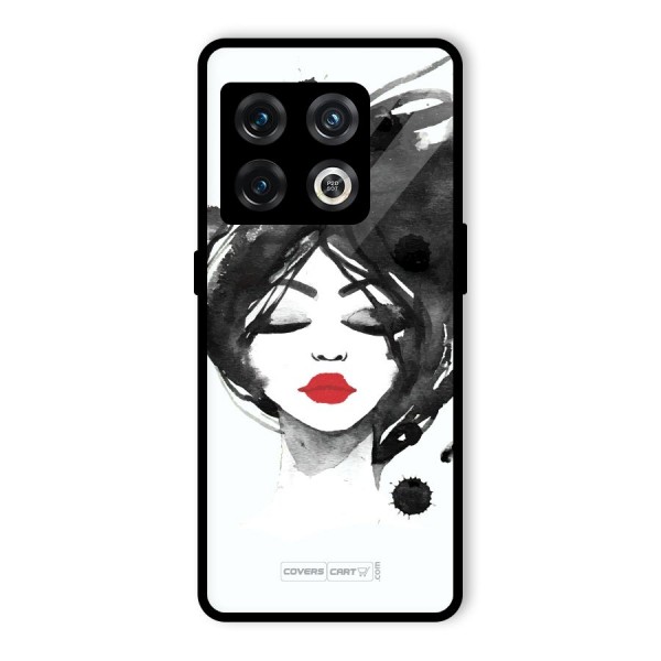 Sassy Girl Glass Back Case for OnePlus 10 Pro 5G