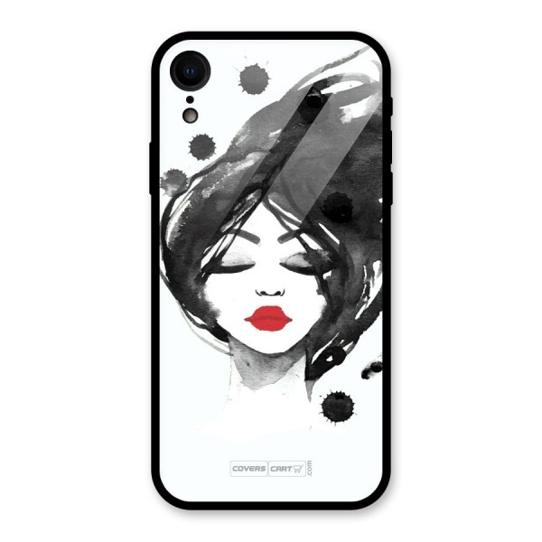 Sassy Girl Glass Back Case for XR