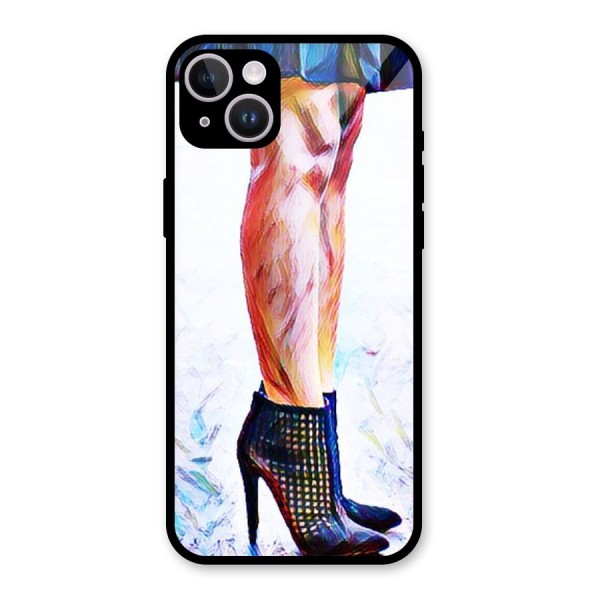 Sassy Heels Glass Back Case for iPhone 14 Plus