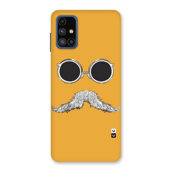 Sassy Mustache Back Case for Galaxy M51