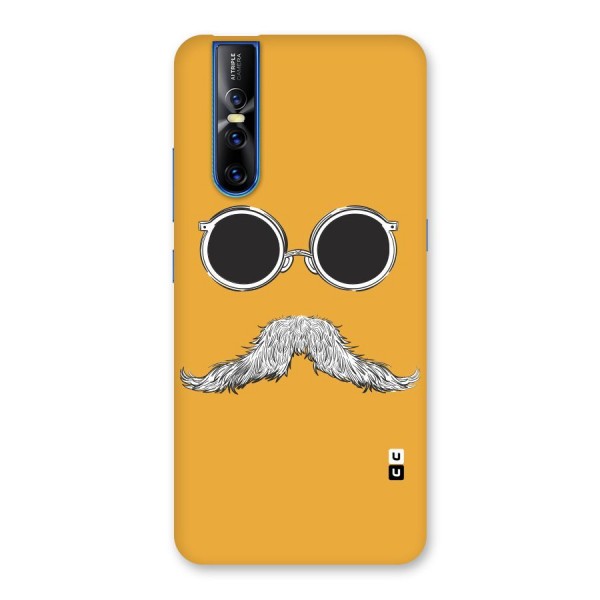 Sassy Mustache Back Case for Vivo V15 Pro