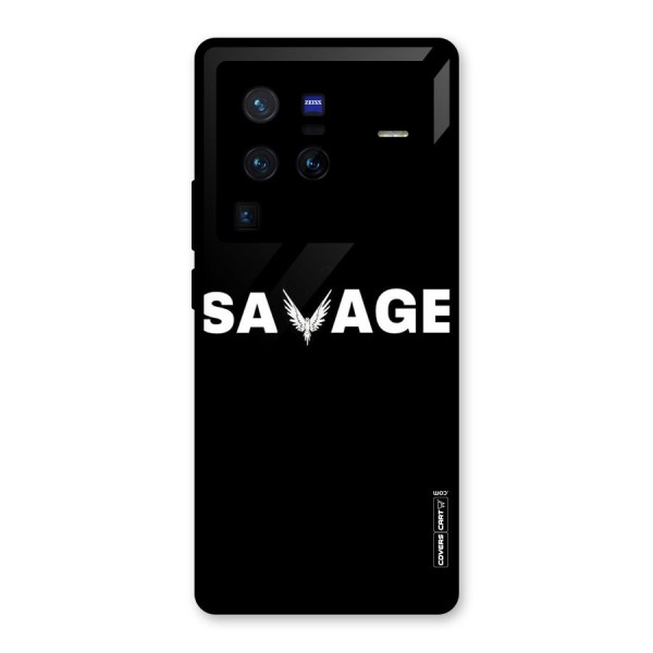 Savage Glass Back Case for Vivo X80 Pro