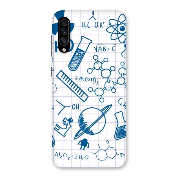 Science Notebook Back Case for Galaxy A30s