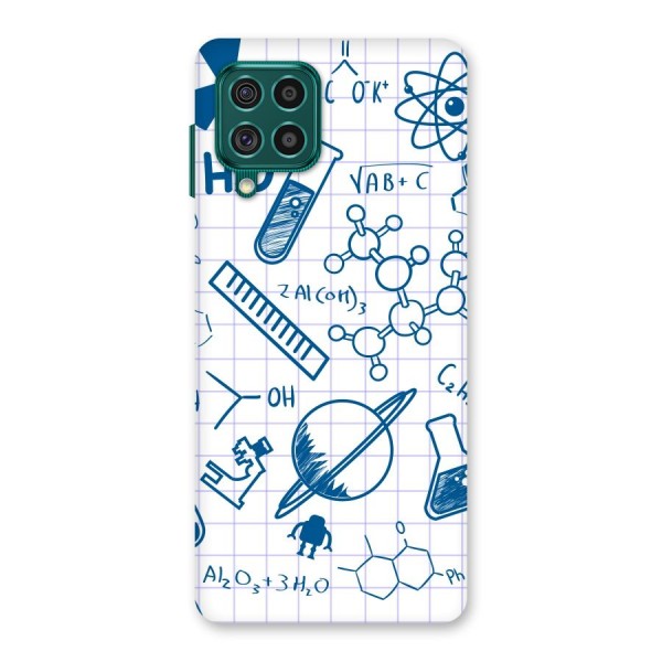 Science Notebook Back Case for Galaxy F62