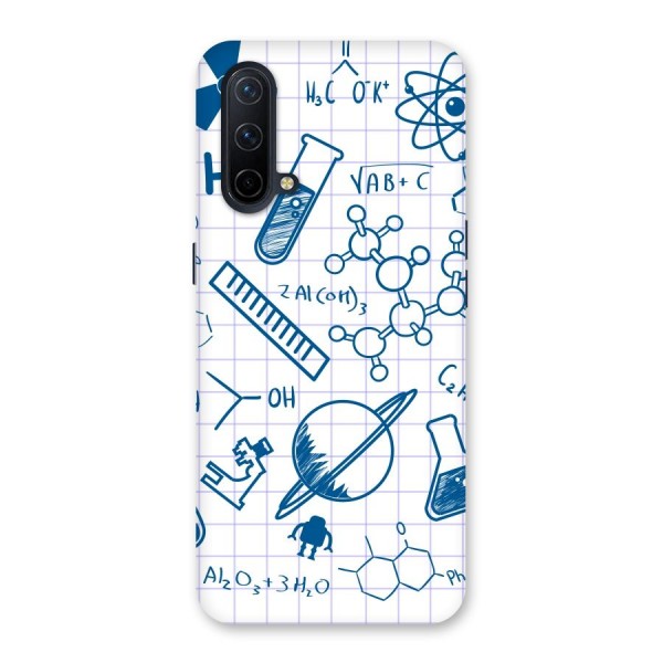 Science Notebook Back Case for OnePlus Nord CE 5G