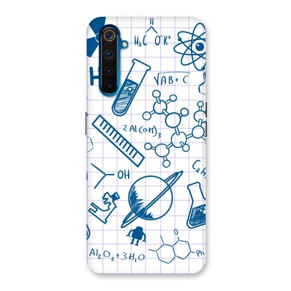 Science Notebook Back Case for Realme 6 Pro