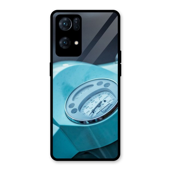 Scooter Meter Glass Back Case for Oppo Reno7 Pro 5G