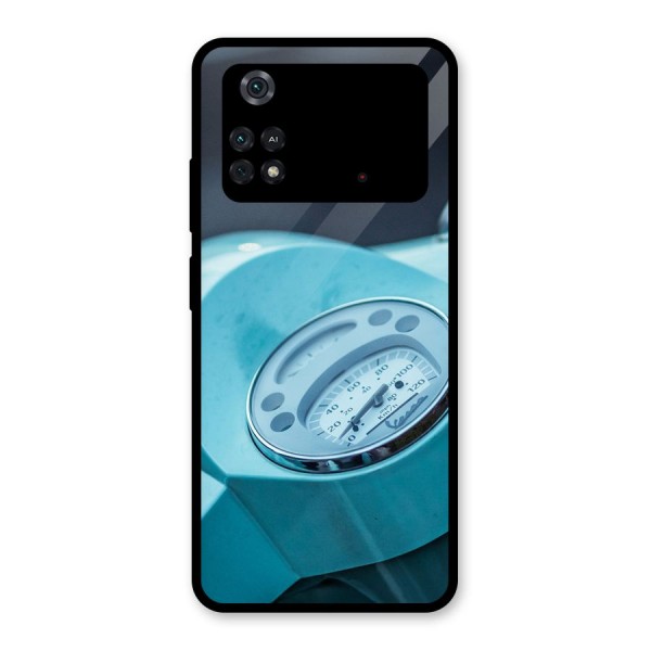 Scooter Meter Glass Back Case for Poco M4 Pro 4G