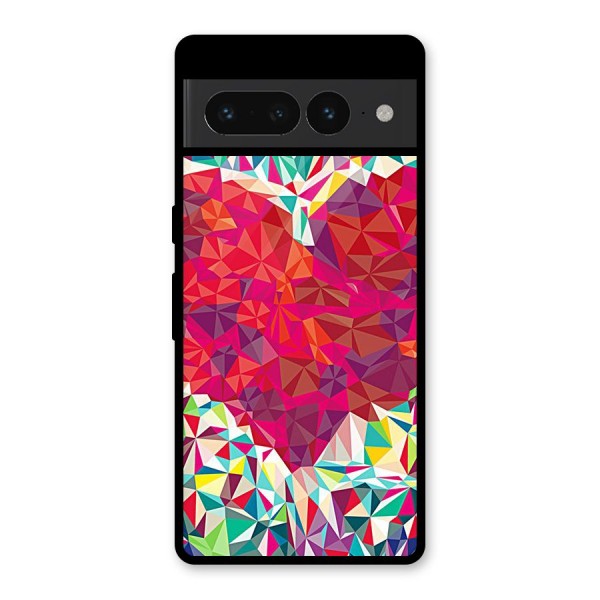 Scrumbled Heart Glass Back Case for Google Pixel 7 Pro