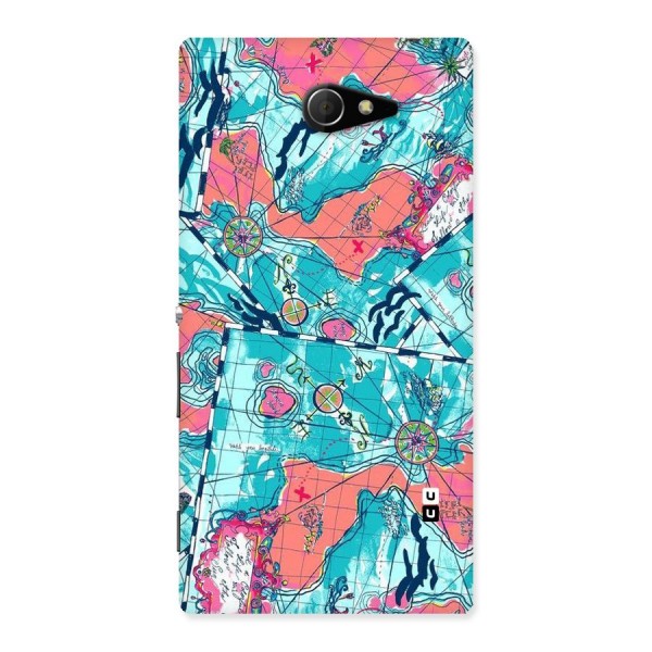 Sea Adventure Back Case for Sony Xperia M2