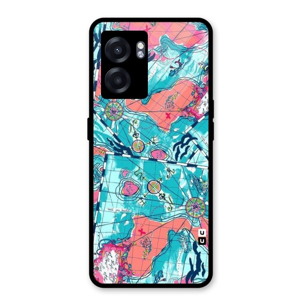 Sea Adventure Glass Back Case for Oppo K10 (5G)