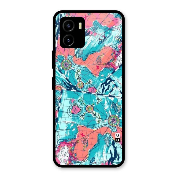 Sea Adventure Glass Back Case for Vivo Y15s