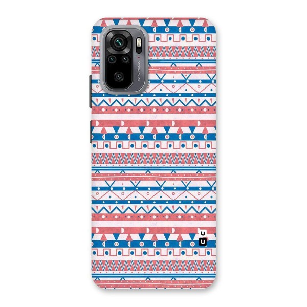 Seamless Ethnic Pattern Back Case for Redmi Note 10