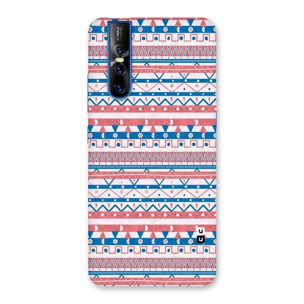 Seamless Ethnic Pattern Back Case for Vivo V15 Pro