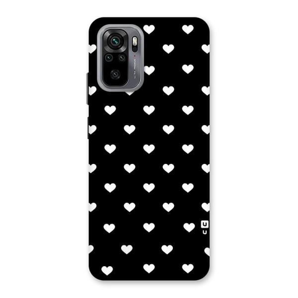 Seamless Hearts Pattern Back Case for Redmi Note 10