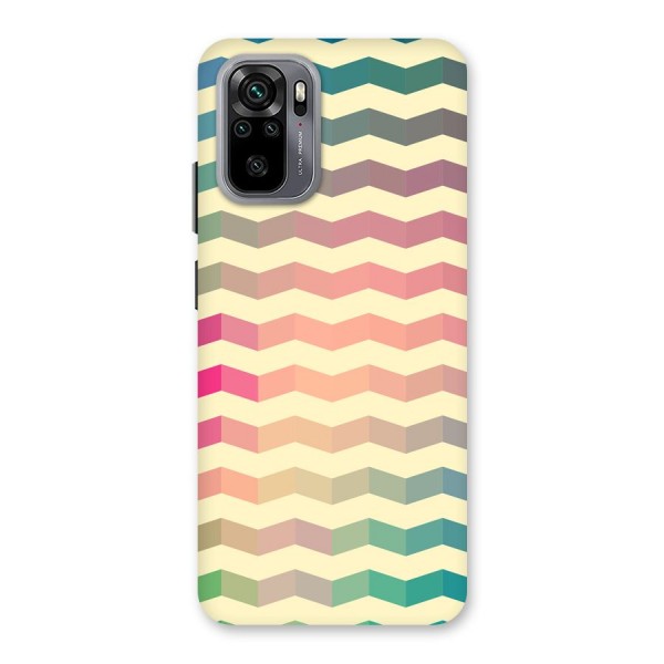 Seamless ZigZag Design Back Case for Redmi Note 10