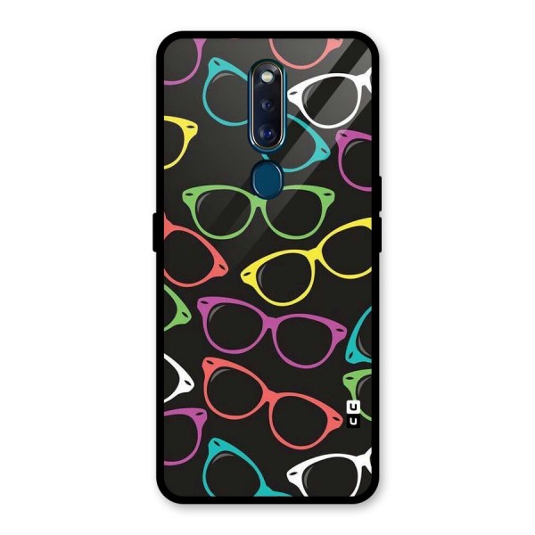 See Colours Glass Back Case for Oppo F11 Pro