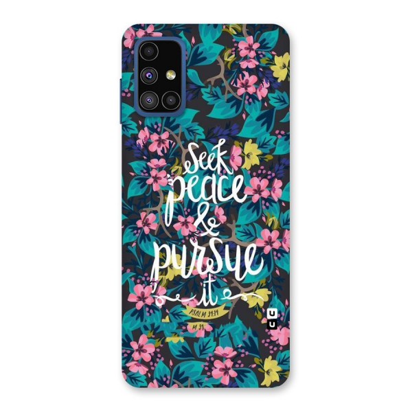 Seek Peace Back Case for Galaxy M51