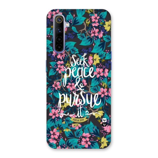 Seek Peace Back Case for Realme 6