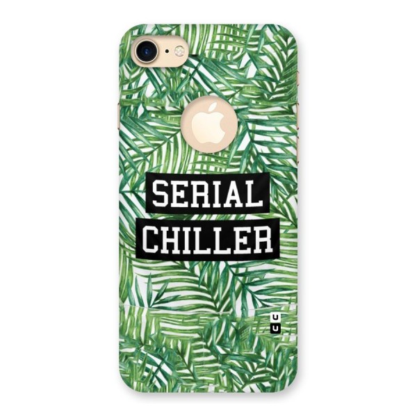 Serial Chiller Back Case for iPhone 8 Logo Cut