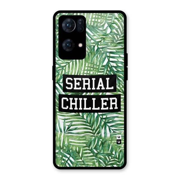 Serial Chiller Glass Back Case for Oppo Reno7 Pro 5G