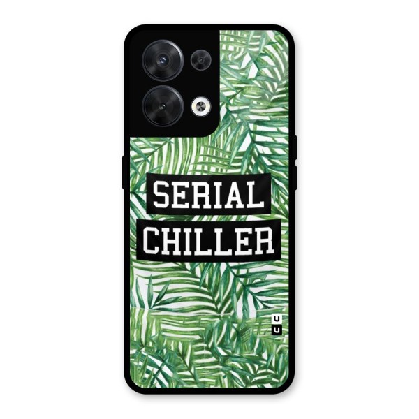 Serial Chiller Glass Back Case for Oppo Reno8 5G