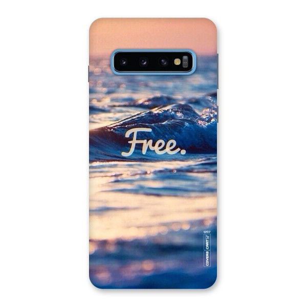 Set Yourself Free Back Case for Galaxy S10