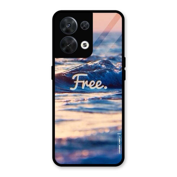 Set Yourself Free Glass Back Case for Oppo Reno8 5G