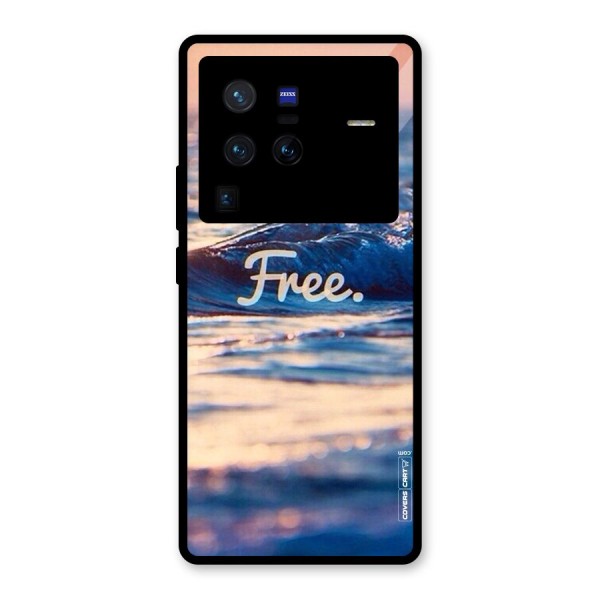 Set Yourself Free Glass Back Case for Vivo X80 Pro
