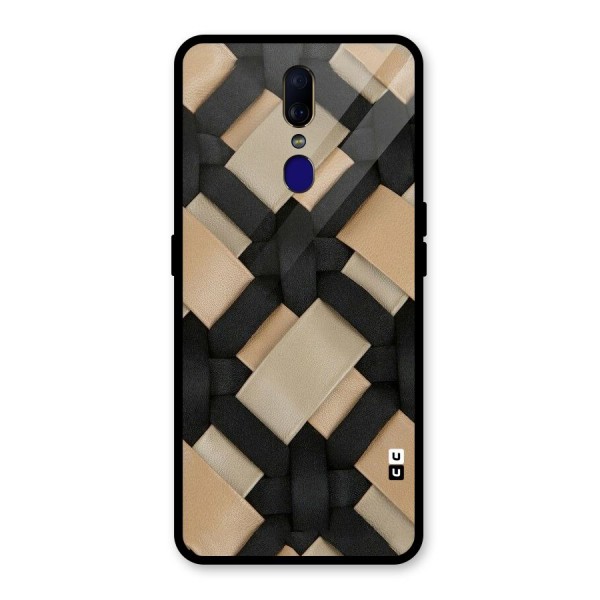 Shade Thread Glass Back Case for Oppo F11