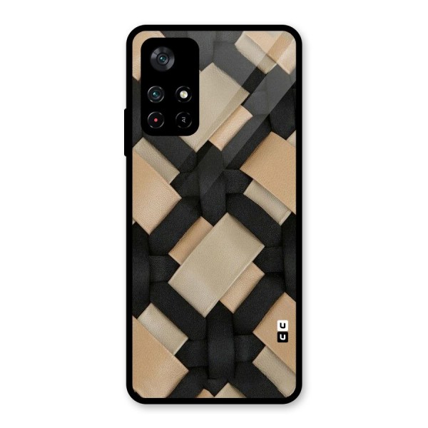 Shade Thread Glass Back Case for Poco M4 Pro 5G