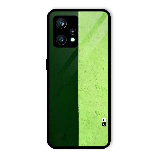 Shades Half Glass Back Case for Realme 9