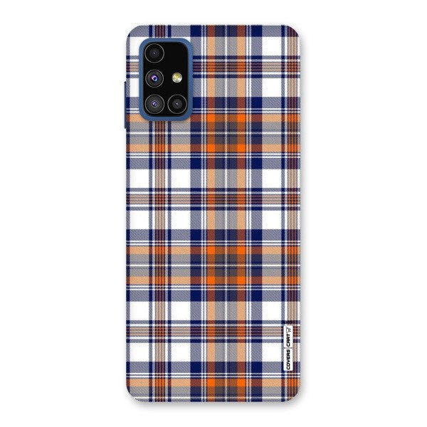 Shades Of Check Back Case for Galaxy M51