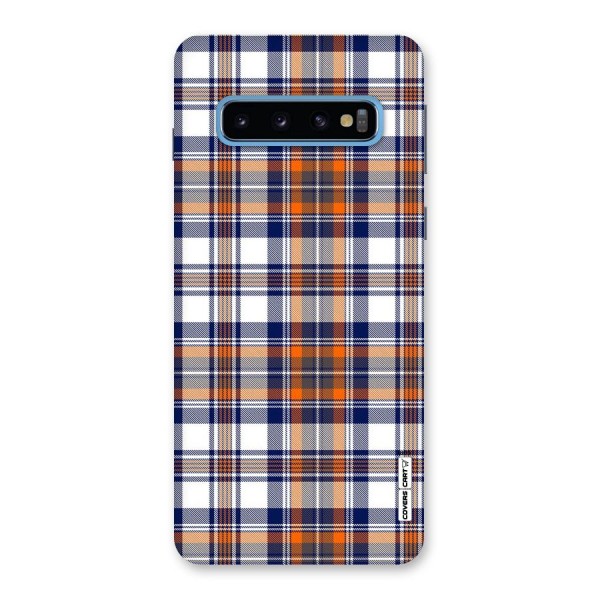 Shades Of Check Back Case for Galaxy S10