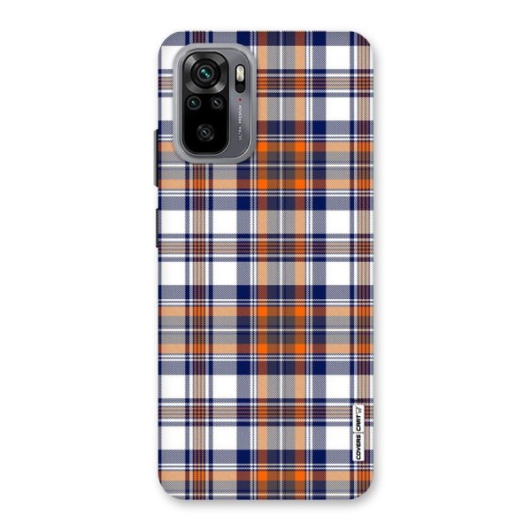 Shades Of Check Back Case for Redmi Note 10