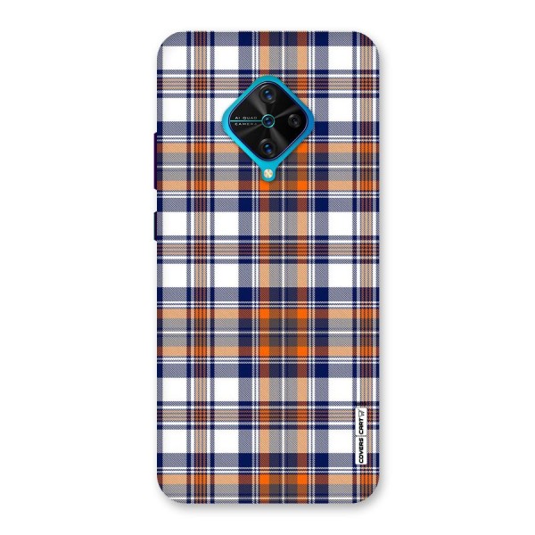 Shades Of Check Back Case for Vivo S1 Pro