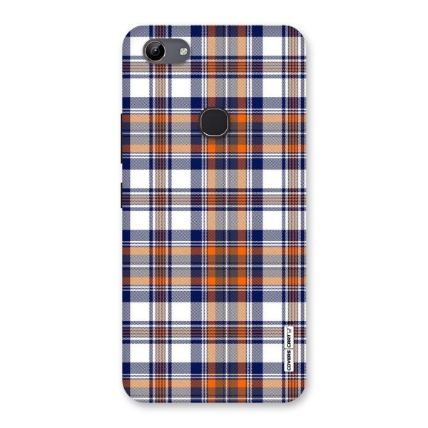 Shades Of Check Back Case for Vivo Y81